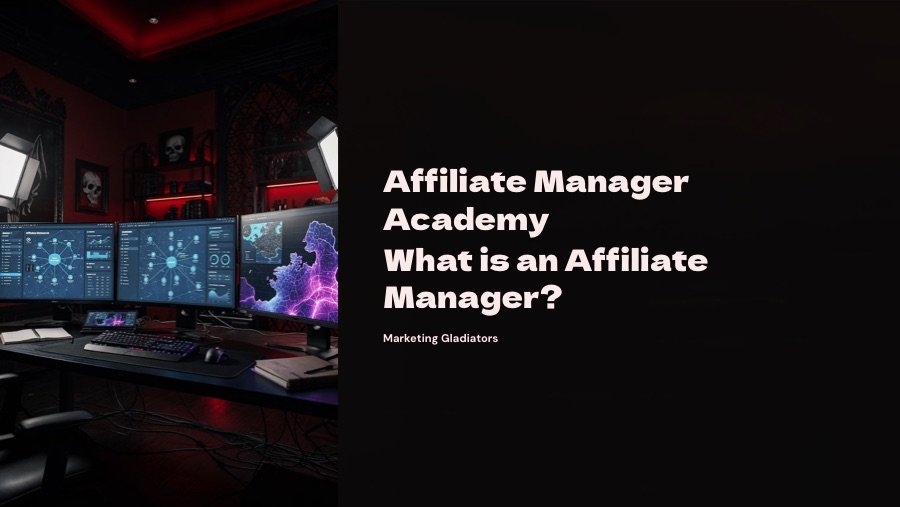 Affiliate Manager Academy — What is an Affiliate Manager? (PDF cover)